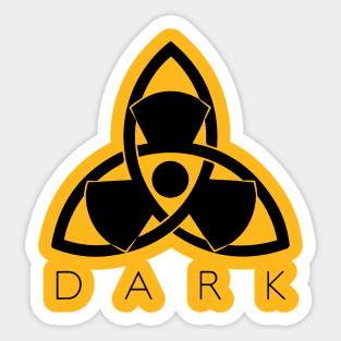 Nuclear Triskel Dark Sticker